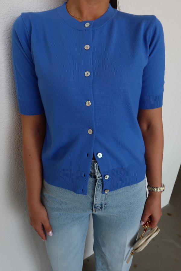 Kısa Kol Basic Hırka