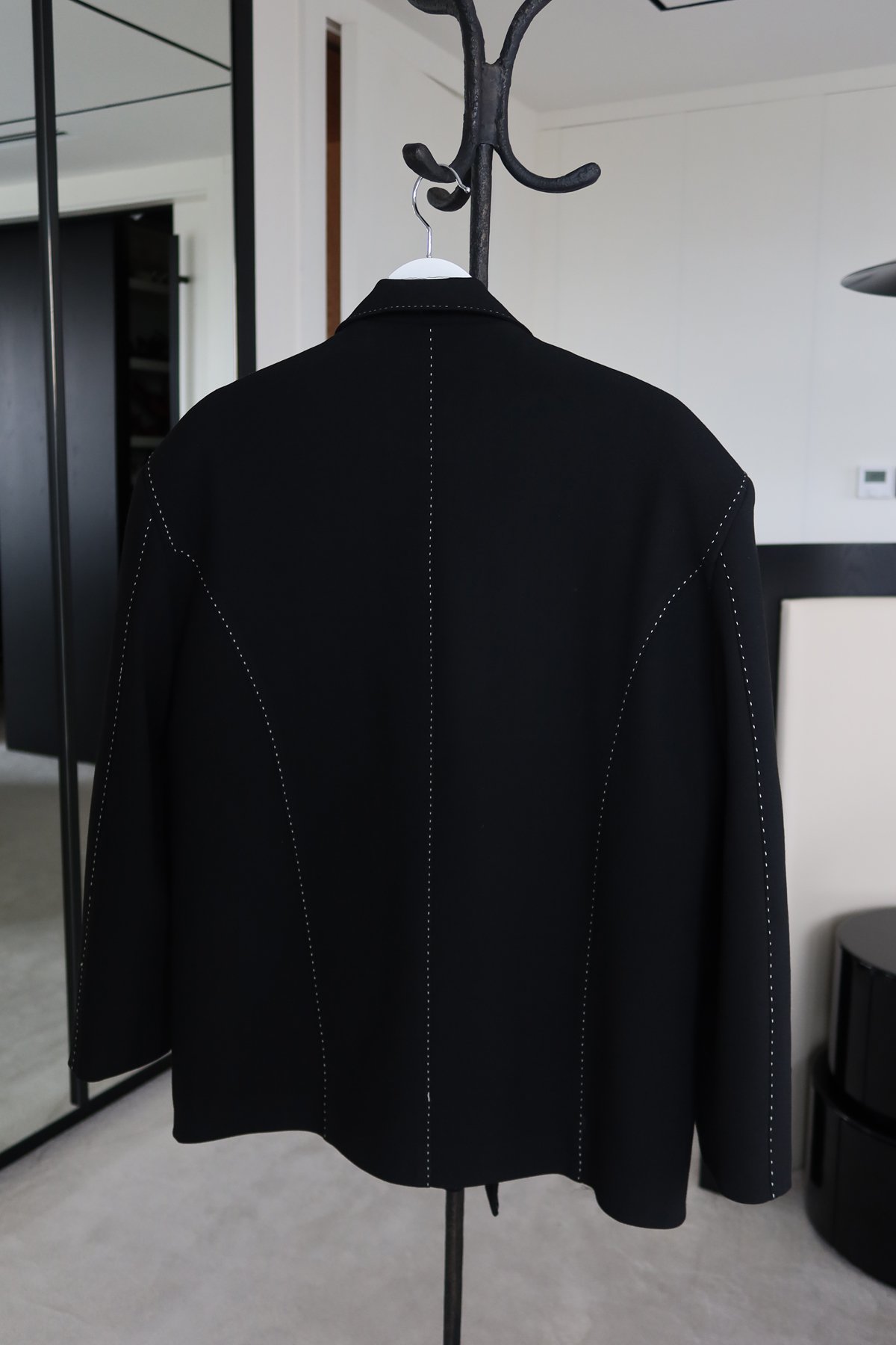 Dikiş Detaylı Kruvaze Ceket