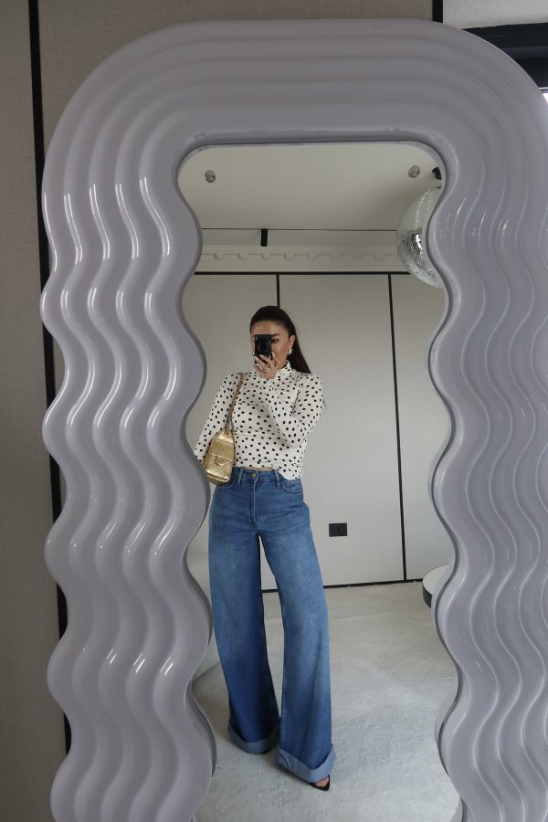 Duble Paça Yumuşak Dokulu Jean