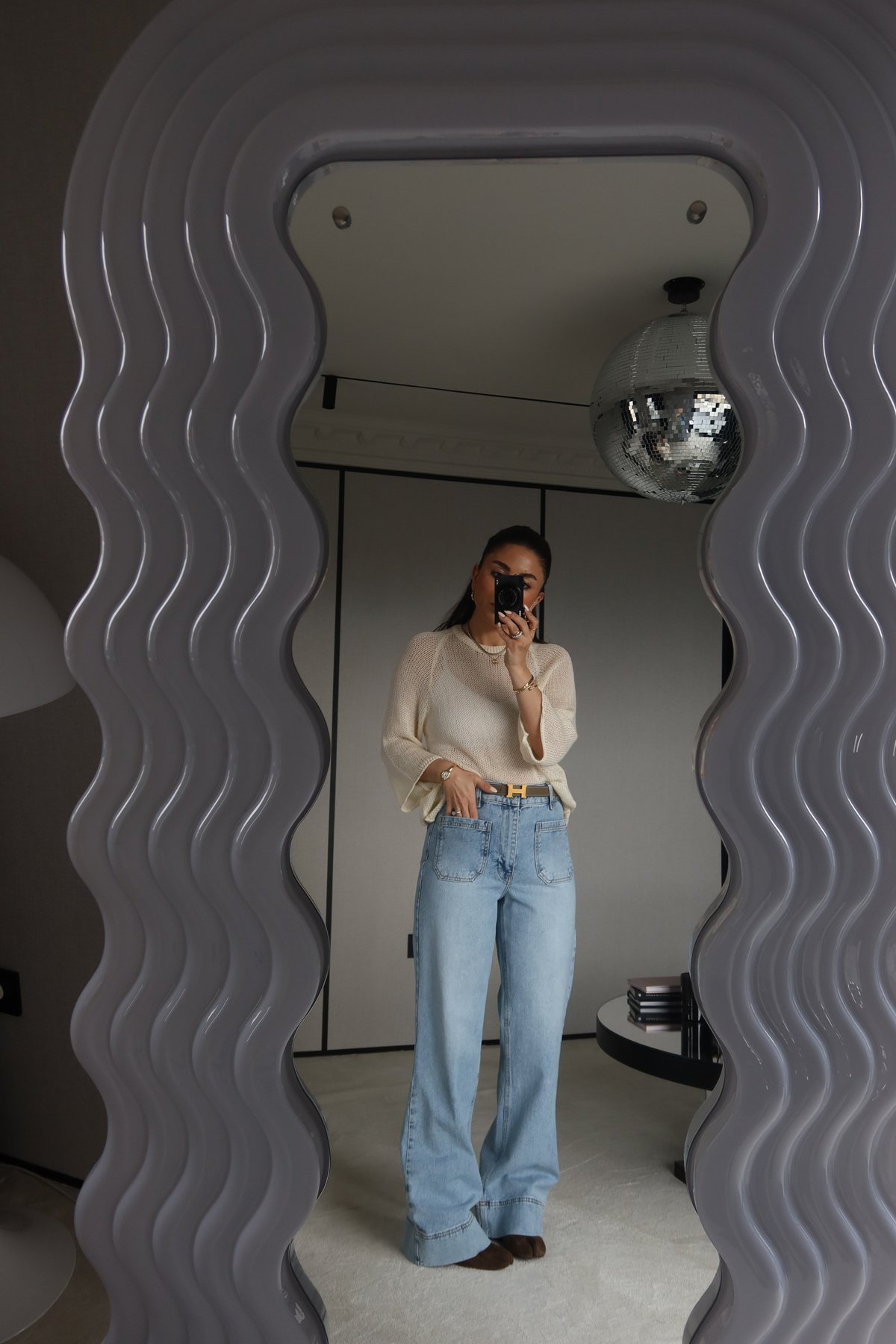 Cep Detaylı Yıkamalı Jean