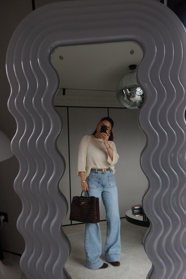 Cep Detaylı Yıkamalı Jean