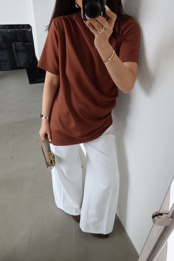 Pile Ve Büzgü Detaylı Bluz