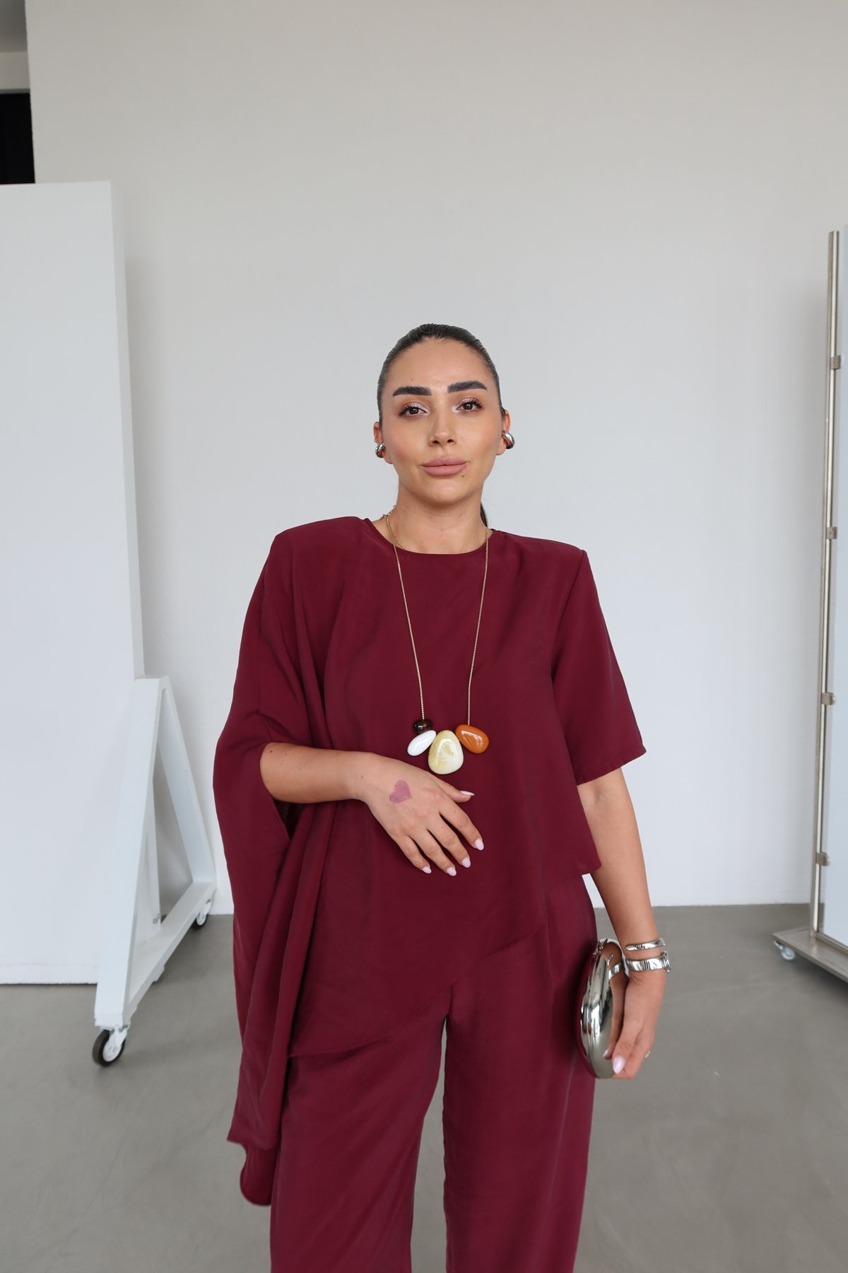 Asimetrik Kesim Modal Bluz