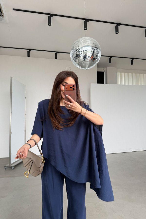 Asimetrik Kesim Modal Bluz