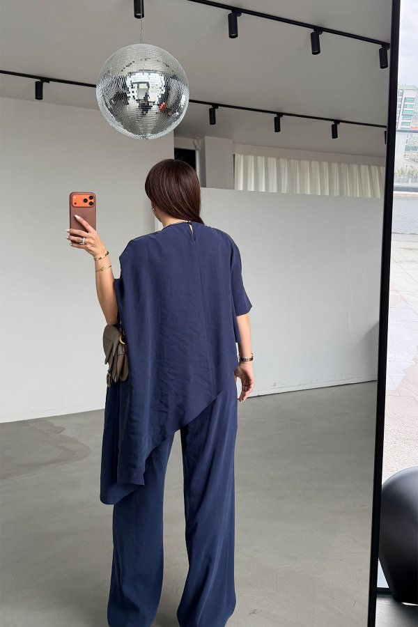 Asimetrik Kesim Modal Bluz