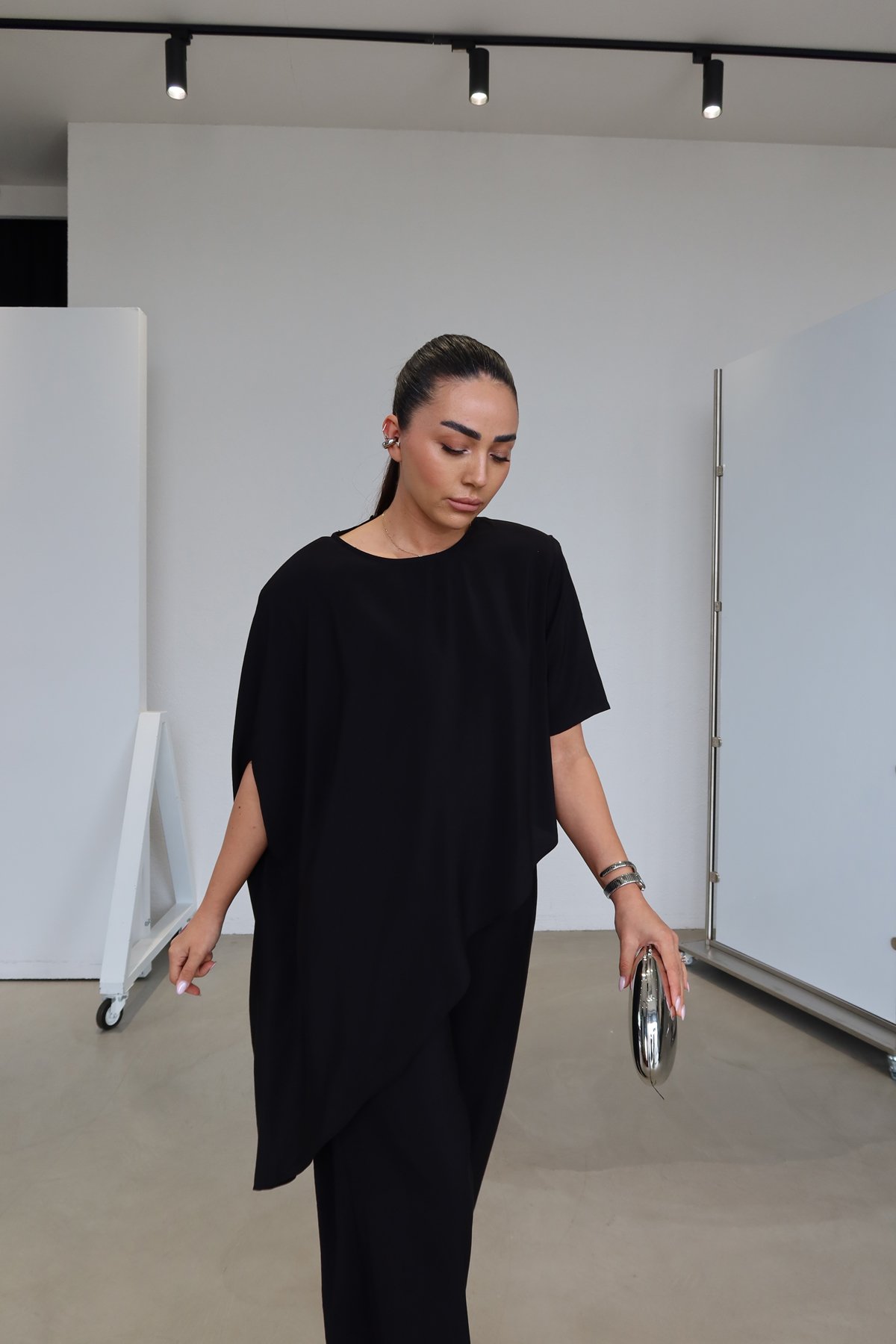 Asimetrik Kesim Modal Bluz