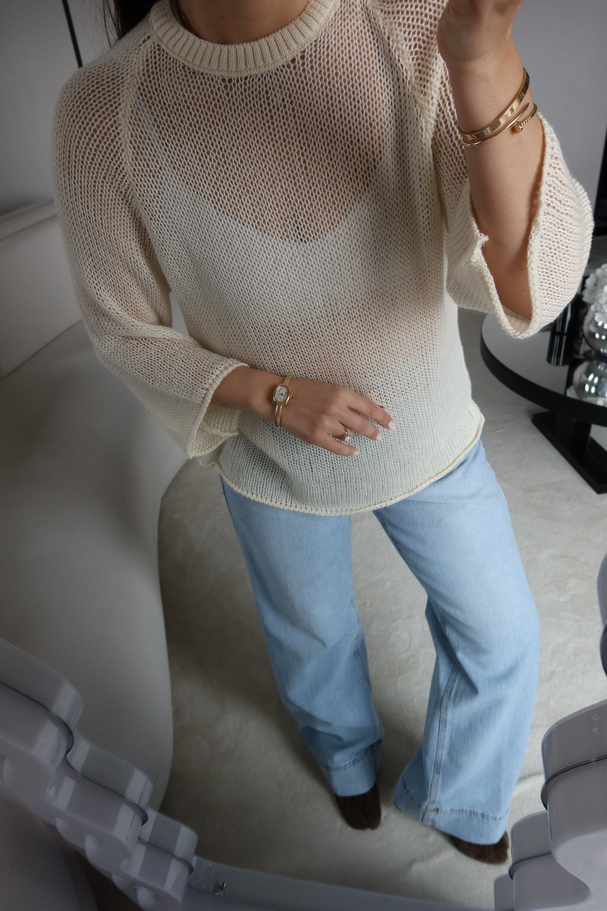 Bisiklet Yaka Merseriz Triko