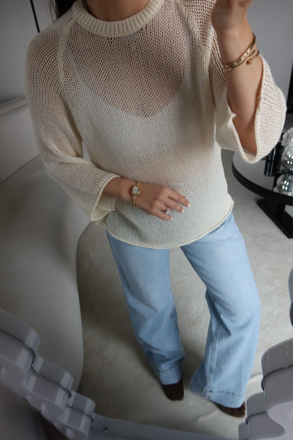 Bisiklet Yaka Merserize Triko