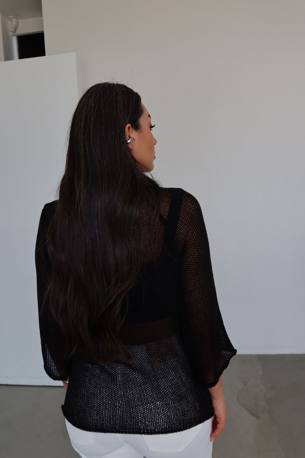 Bisiklet Yaka Merseriz Triko