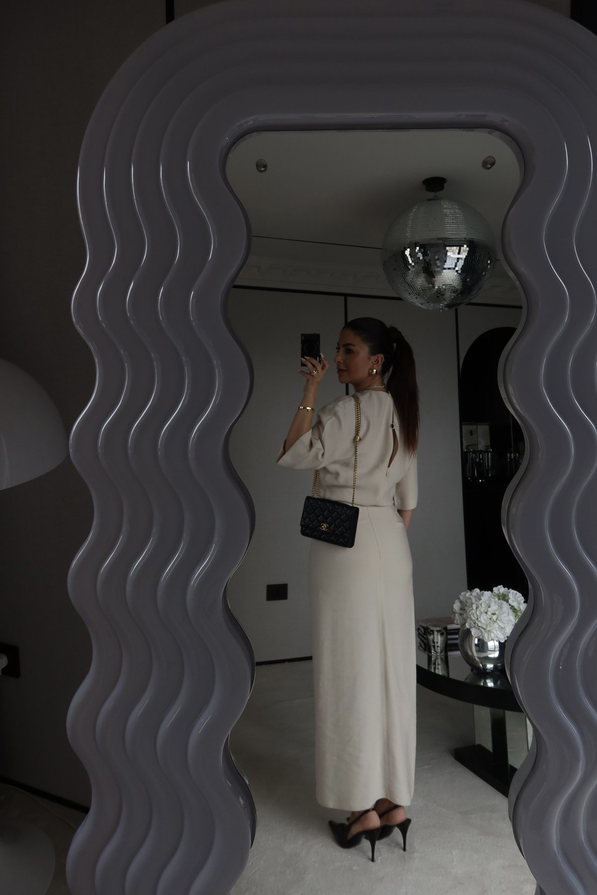 Yanı Drapeli Kısa Kol Elbise