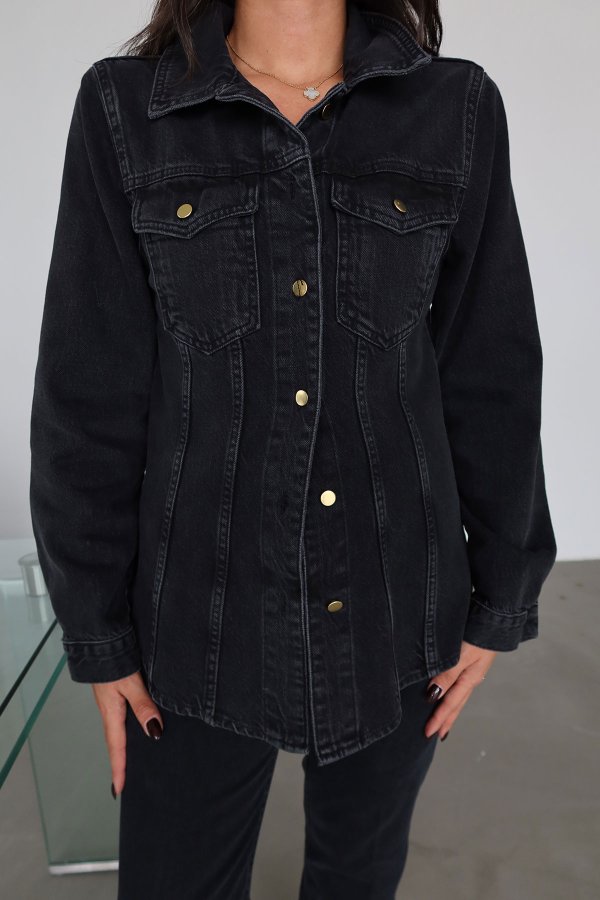 Tok Dokulu Jean Gömlek