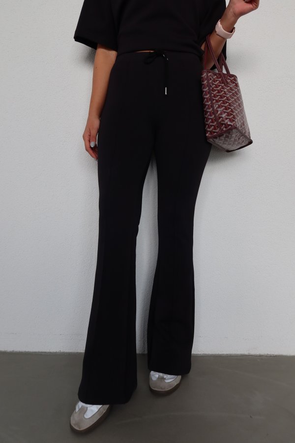 İspanyol Paça Önden Dikişli Pantolon