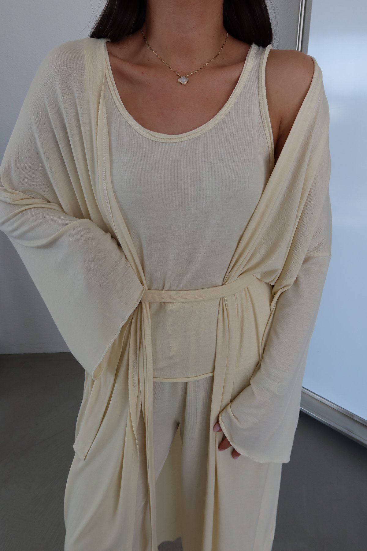 Kimono Atlet Eşofman Alt 3 lü Takım