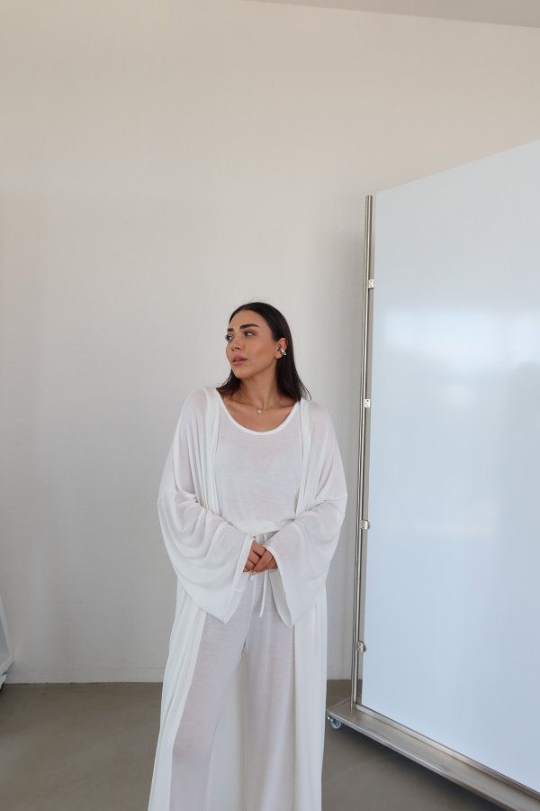 Kimono Atlet Eşofman Alt 3 lü Takım