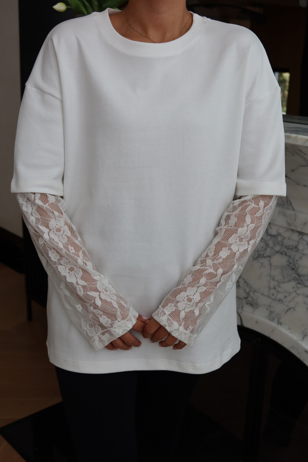 Kolları Dantelli Bluz