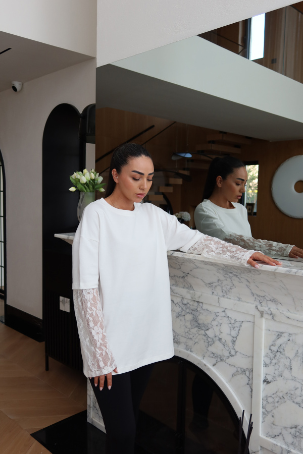 Kolları Dantelli Bluz