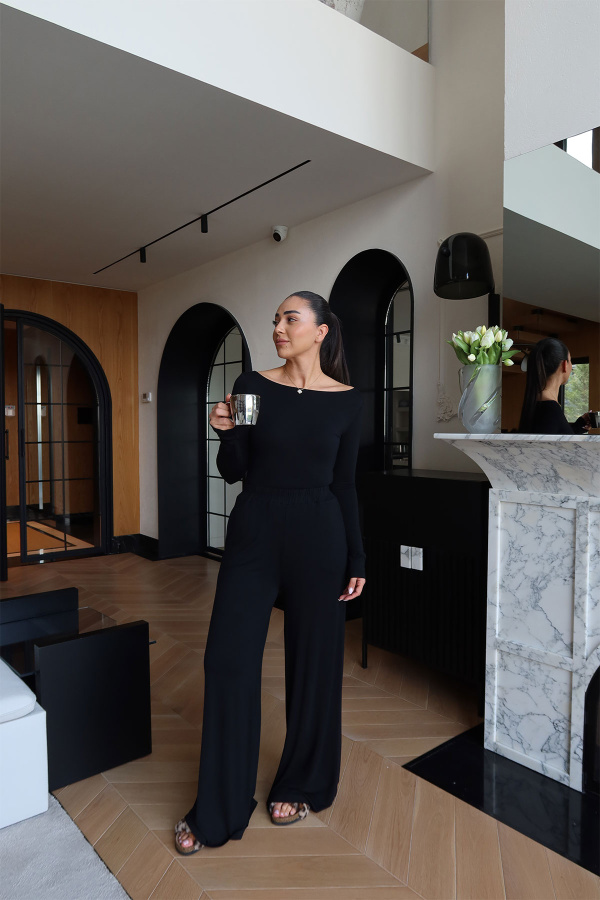 Modal Bluz Eşofman Alt Takım