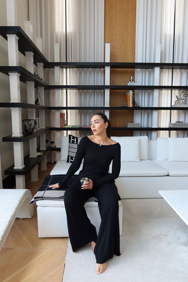 Modal Bluz Eşofman Alt Takım