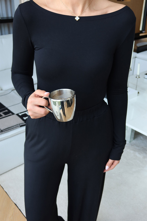 Modal Bluz Eşofman Alt Takım