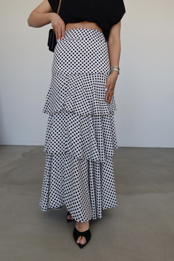 Kat Kat Puantiye Etek