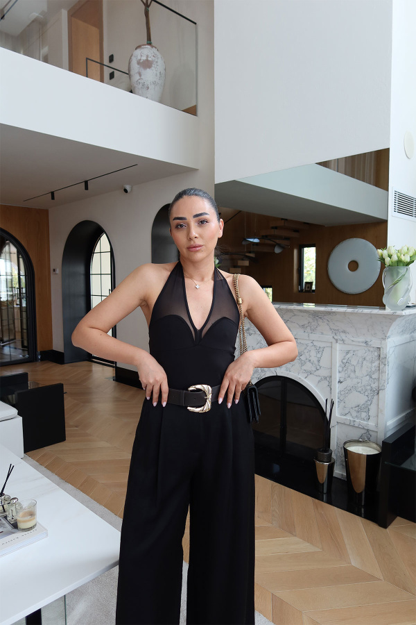 Boydan Geçmeli Bodysuit 