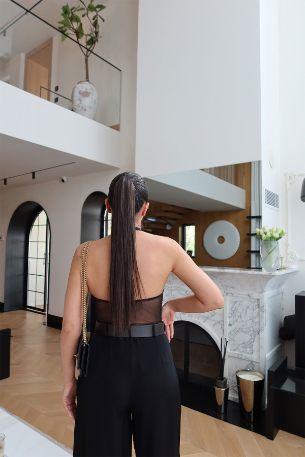 Boydan Geçmeli Bodysuit 