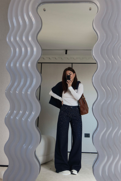 Taşları Renkli Palazzo Jean