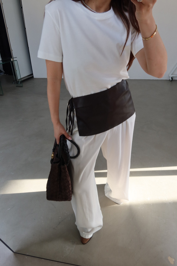 Bağlamalı Deri Büstiyer