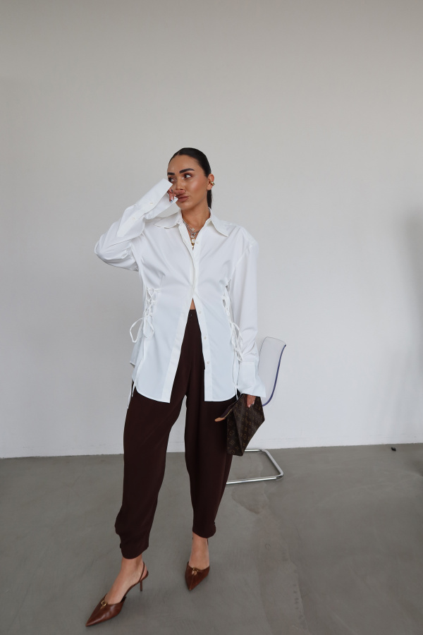 Süs Cepli Şalvar Pantolon