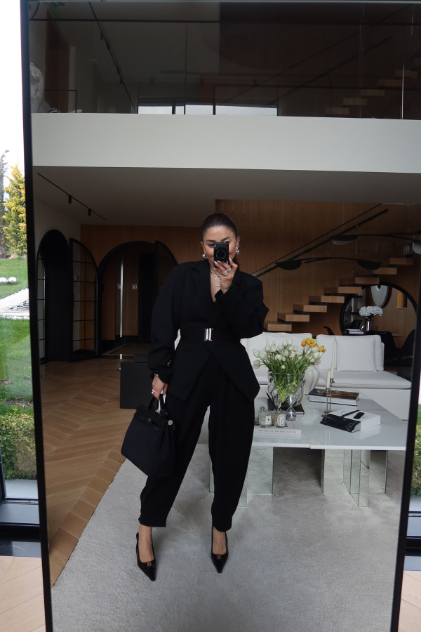 Süs Cepli Şalvar Pantolon