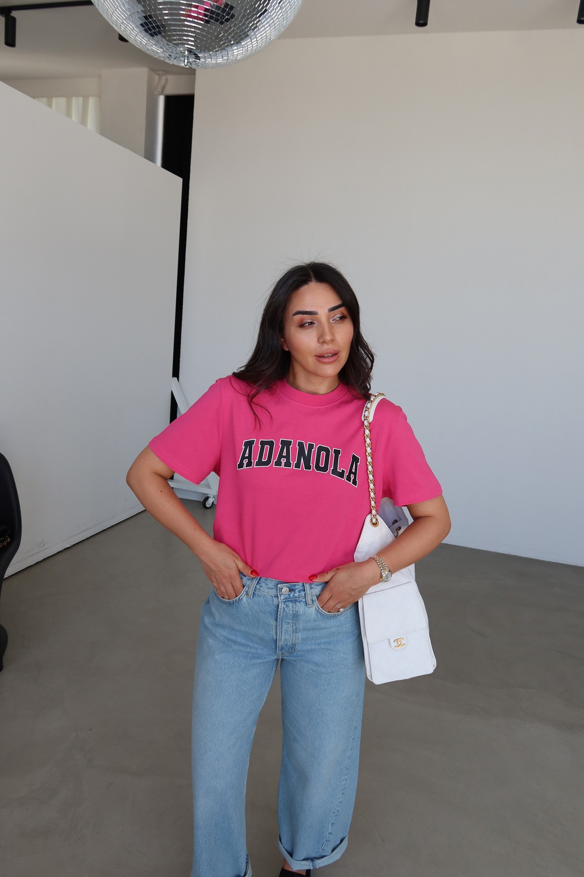Adanola Yazı Baskılı Tişört