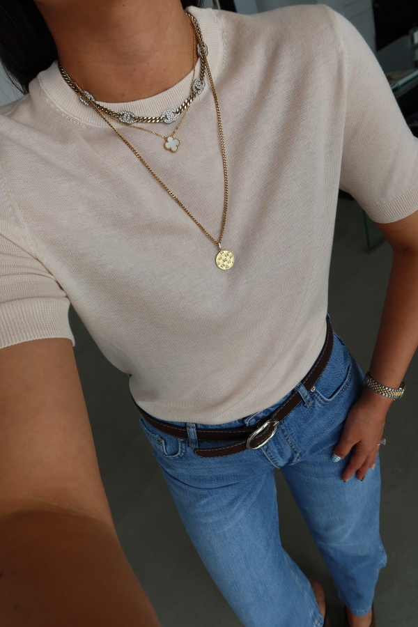 Basic Triko Bluz