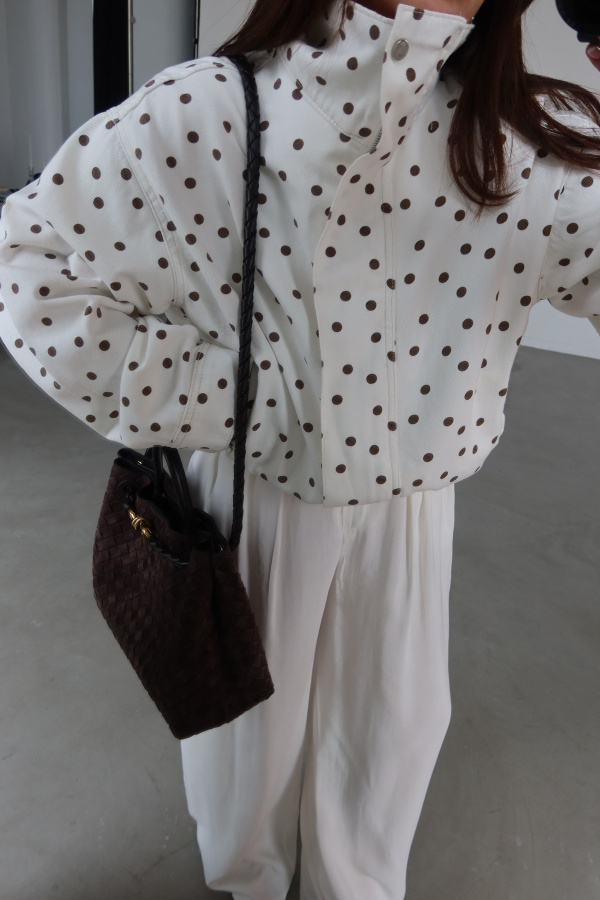 Altı Balon Punatiyeli Ceket