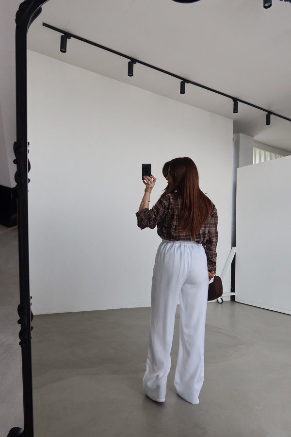 Beli Lastikli Basic Pantolon