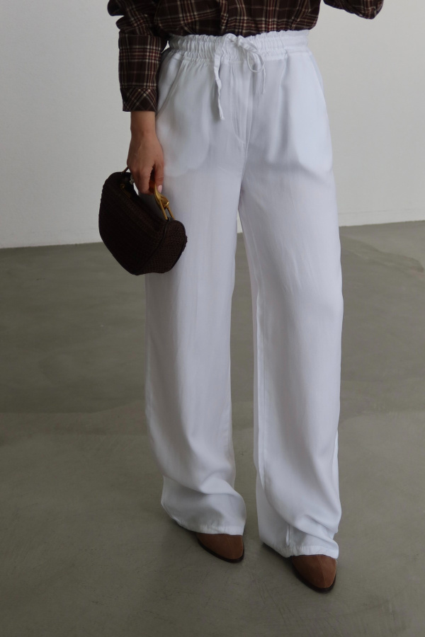 Beli Lastikli Basic Pantolon