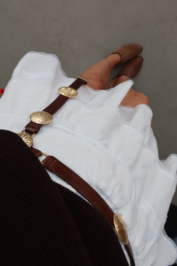 Dantelli Kat Kat Şort Etek