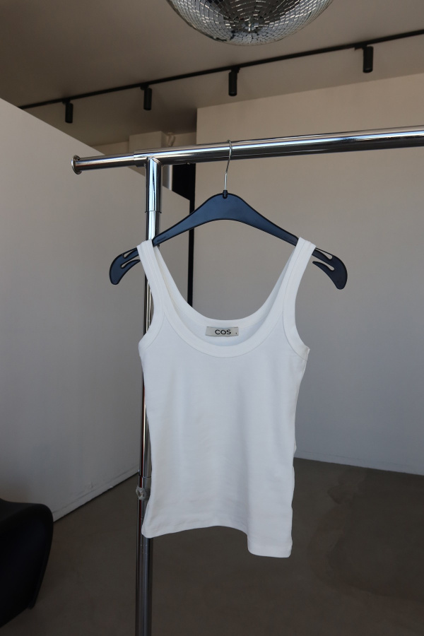 Kendinden Dokulu Kalın Askılı Atlet