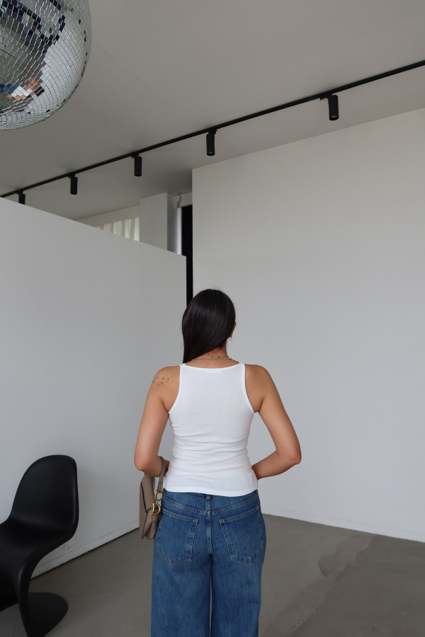 Çift Askılı Basic Atlet