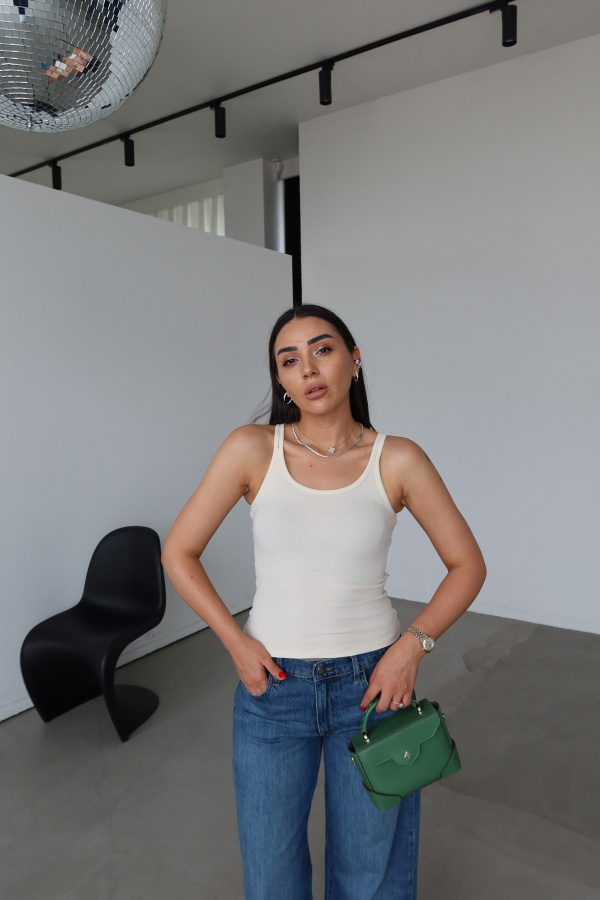 Çift Askılı Basic Atlet