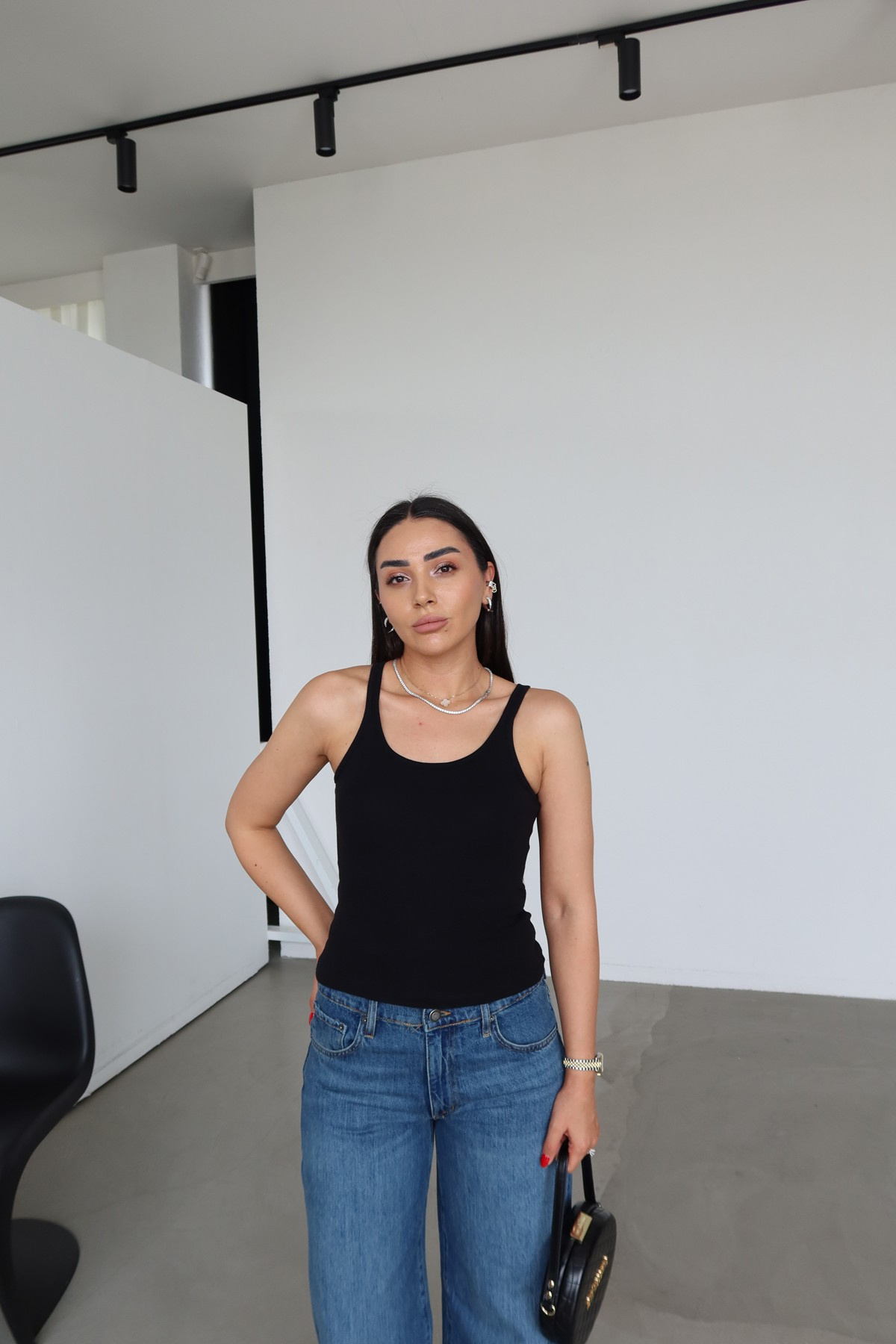 Çift Askılı Basic Atlet