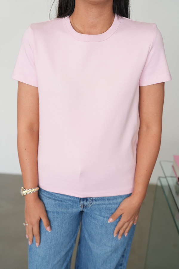 Bisiklet Yaka Basic Tişört
