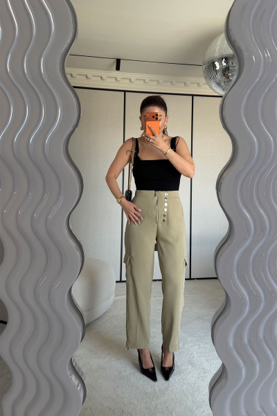 Çıt Çıt Detaylı Kargo Pantolon