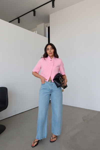 Asimetrik Kesim Wideleg Jean