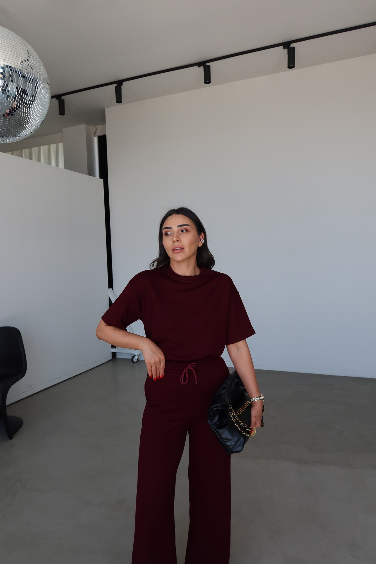 Modal Tişört Eşofman Alt Takım