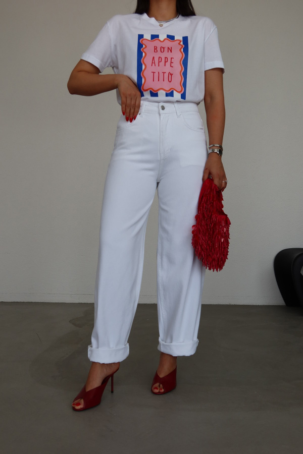Yumuşak Dokulu Boyfriend jean