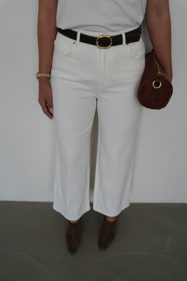 Kemerli Straight Fit Jean