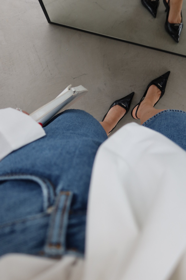 Basic Denim Bermuda Şort