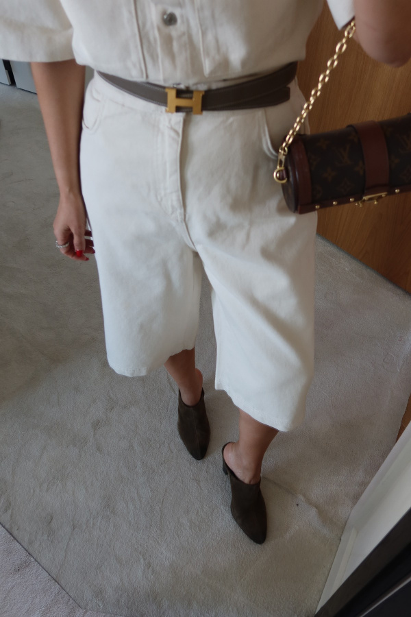 Denim Bermuda Şort
