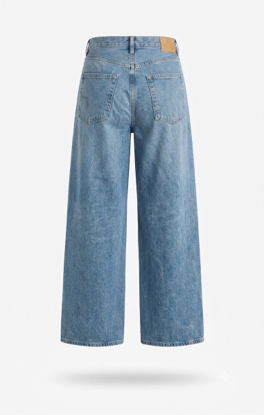 Yıkamalı Ve Taşlamalı Jean