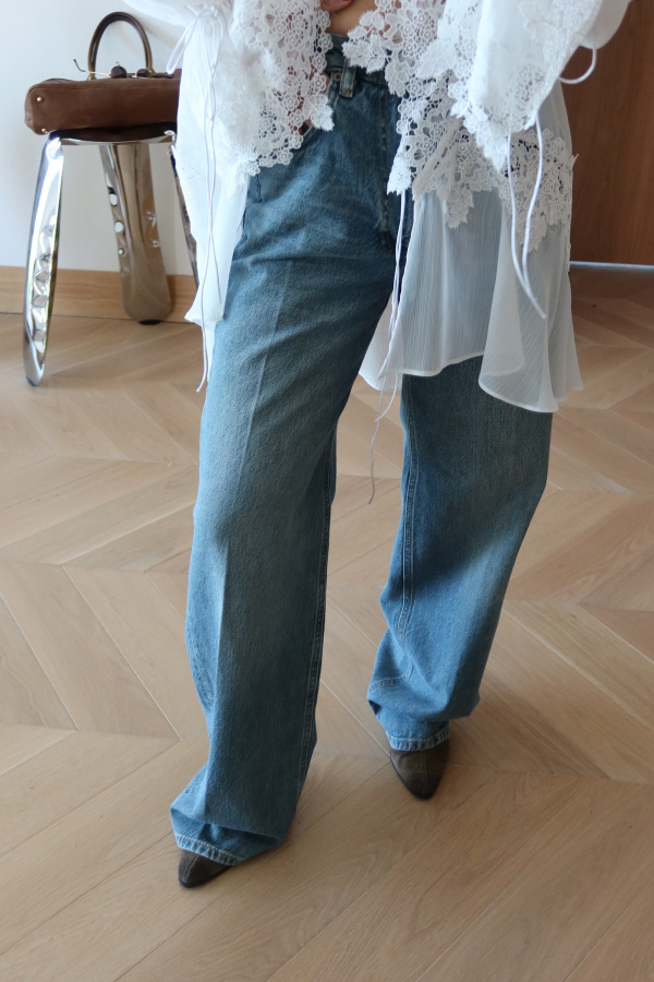 Yıkamalı Ve Taşlamalı Jean